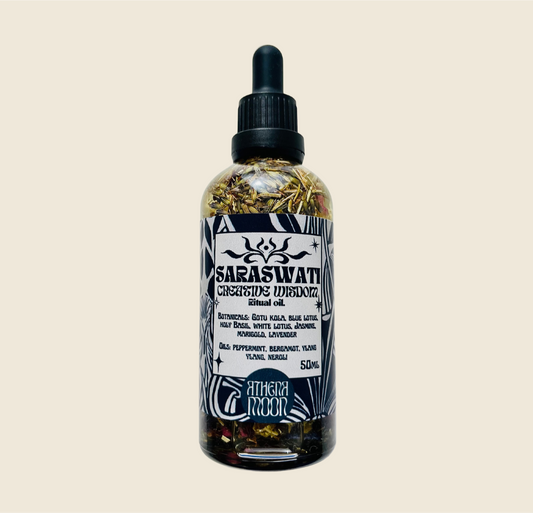 Saraswati ritual oil 