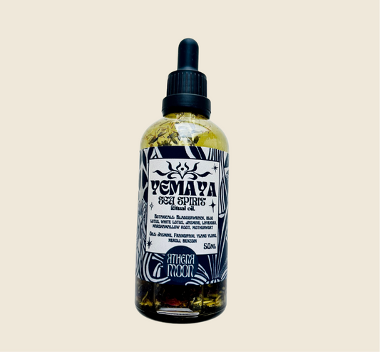 🧜🏽‍♀️YEMAYA - Sea Spirit - Goddess Ritual Oil